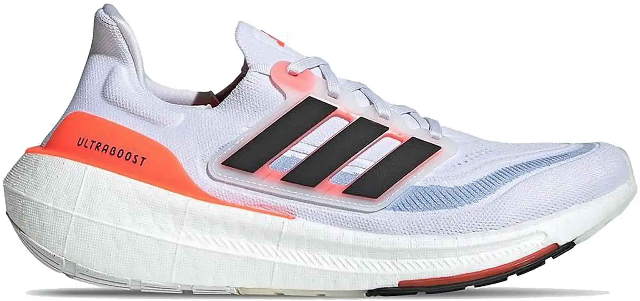 Adidas Ultraboost Light - HQ6351 Cloud White / Core Black / Solar Red