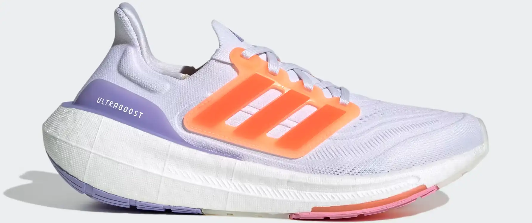 Adidas Ultraboost Light - HQ6354 Cloud White / Solar Red / Beam Pink