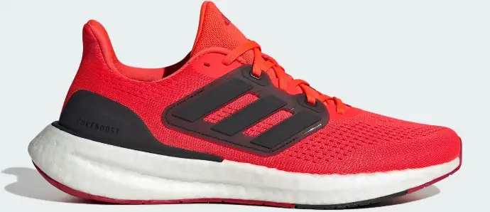 Adidas Pureboost 23 - IF1546 Solar Red / Core Black / Better Scarlet