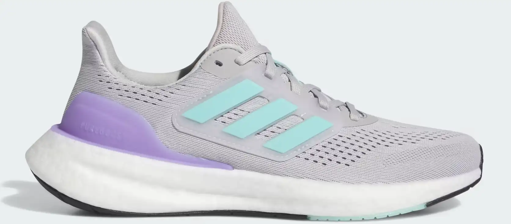 Adidas Pureboost 23 - IF2390 Grey Two / Flash Aqua / Cloud White