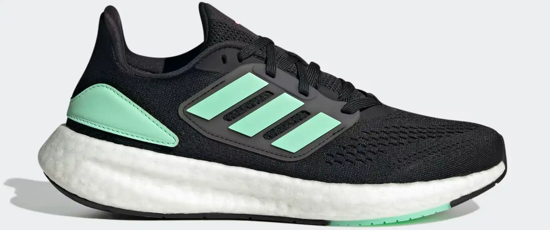 Adidas Pureboost 22 - HQ8578 Core Black / Pulse Mint / Cloud White