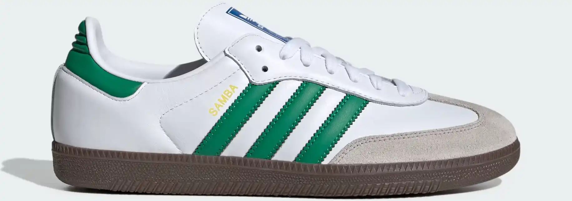 Adidas Samba OG - IG1024 Cloud White / Green / Supplier Colour