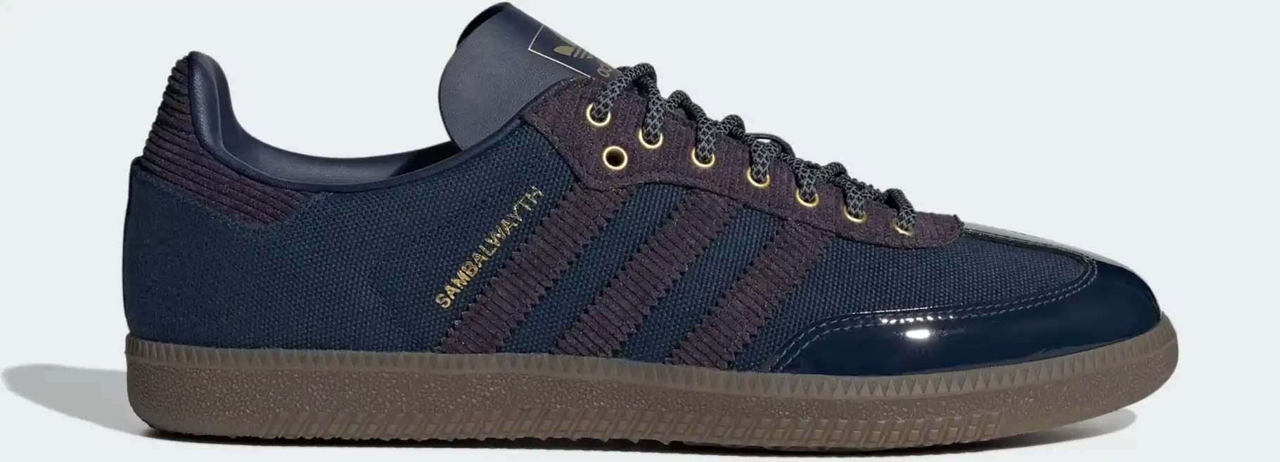 Adidas Samba OG - IH5186 Collegiate Navy / Aurora Black / Matte Gold