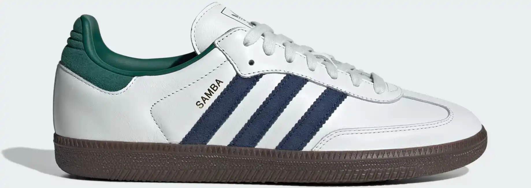 Adidas Samba OG - IH4882 Black White / Collegiate Green / Active Green