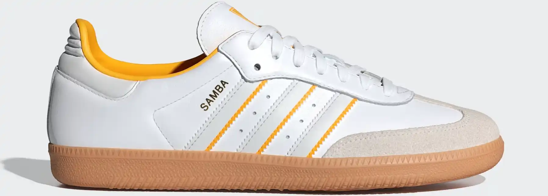 Adidas Samba OG - ID1479 Cloud White / Crystal White / Crew Yellow