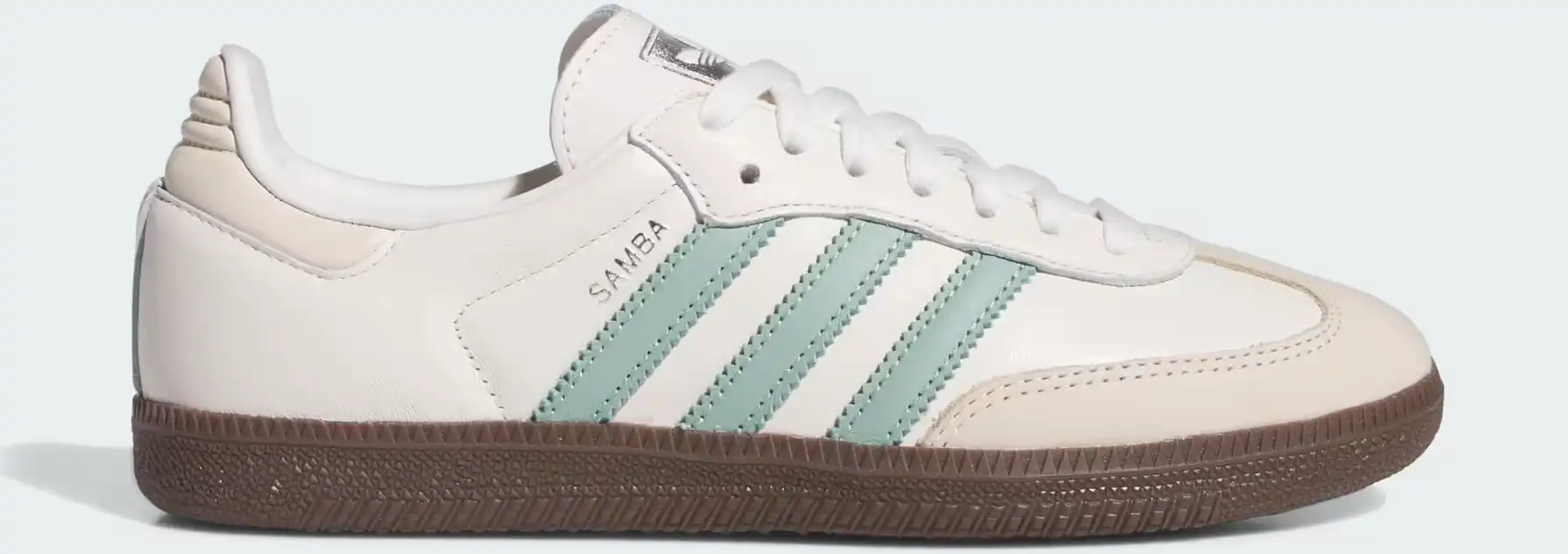 Adidas Samba OG - IH2752 Cloud White / Hazy Green / Wonder White