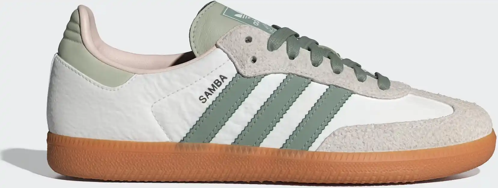 Adidas Samba OG - ID0492 Cloud White / Silver Green / Putty Mauve