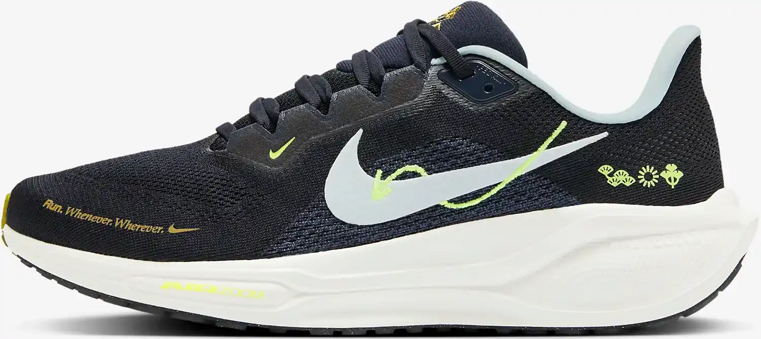 Nike Air Zoom Pegasus 41 - HQ3452-041 Black / Sail / Volt / Glacier Blue