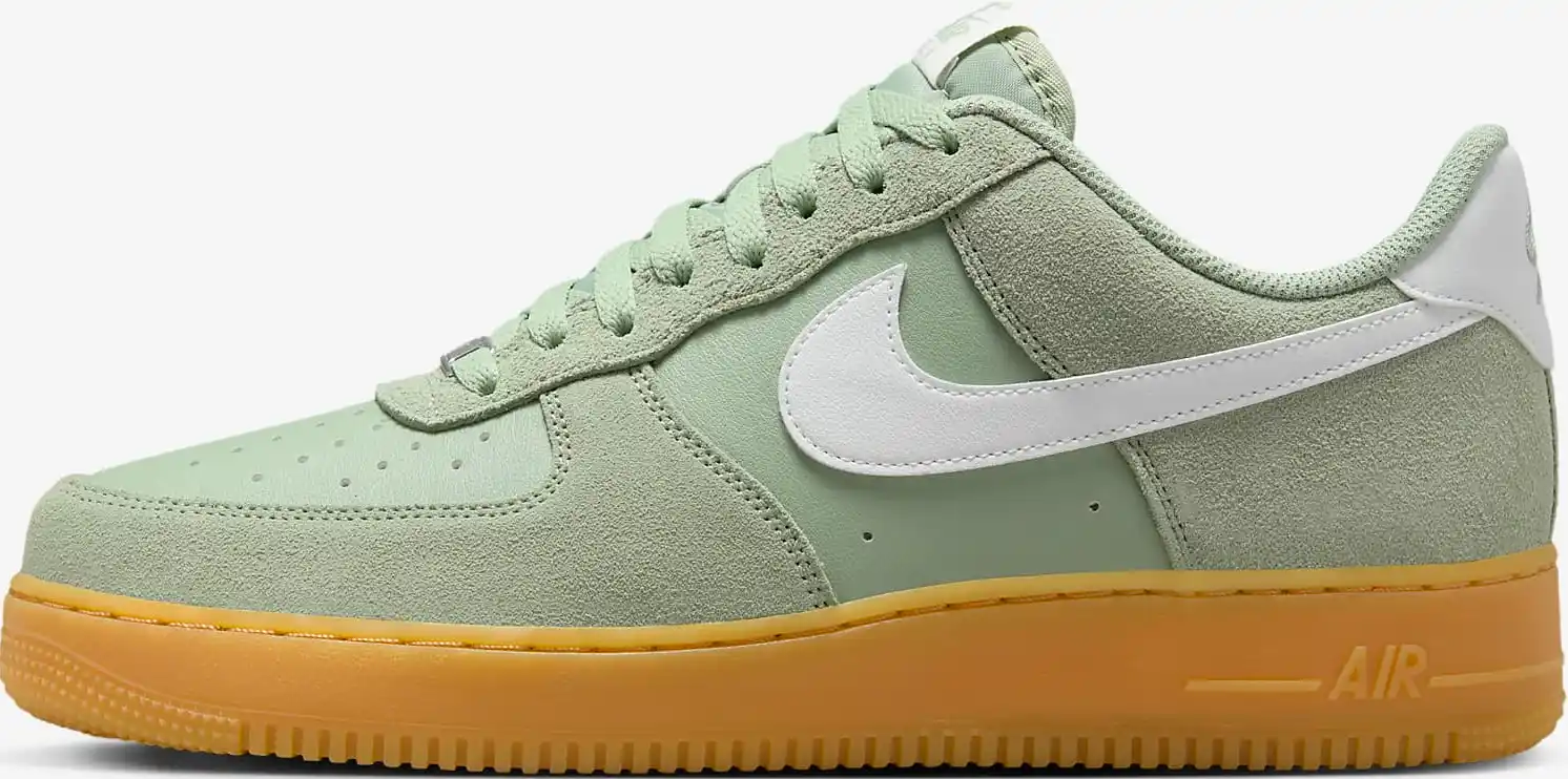 Nike Air Force 1 '07 LV8 - FQ8714-300 Jade Horizon / Gum Light Brown / Summit White