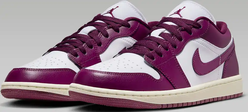 Nike Air Jordan 1 Low - DC0774-161 White / Sail / Bordeaux