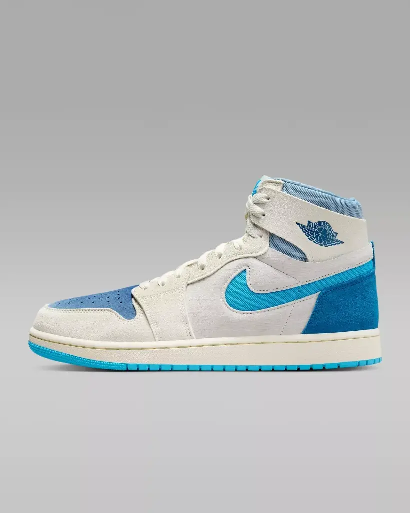 Giày Nike Air Jordan 1 Zoom CMFT 2 - DV1307-104 - Sail Blue High Top