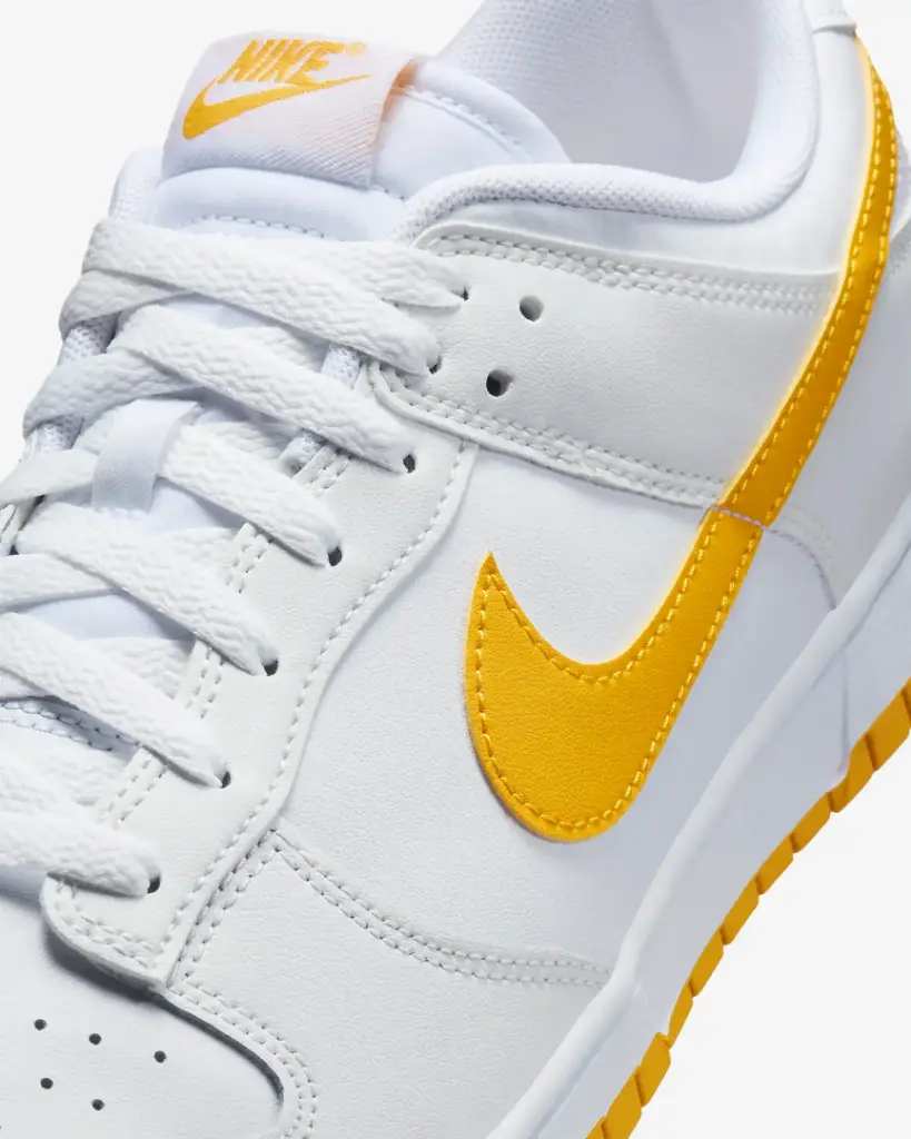 Giày Nike Dunk Low Retro - DV0831-110 Trắng (Summit White / University Gold)