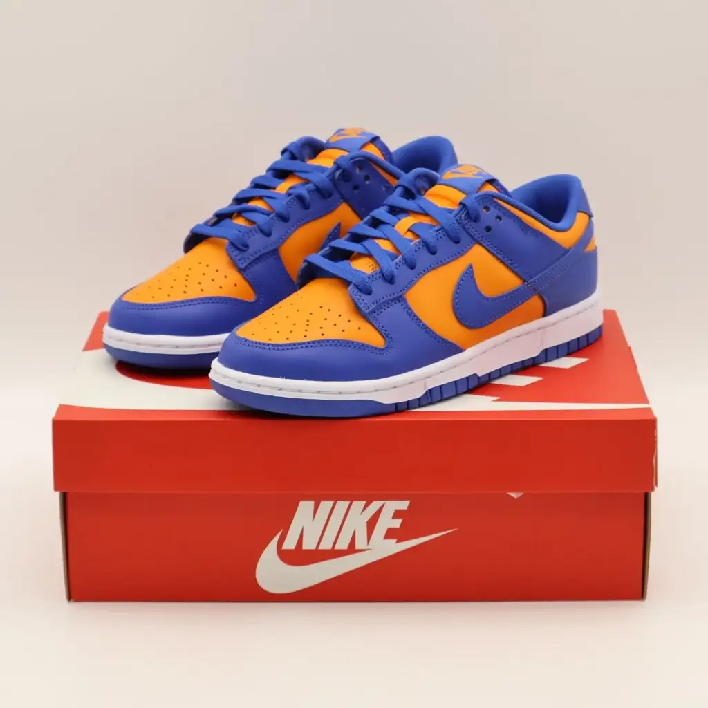 Giày Nike Dunk Low Retro - DV0833-800 Bright Ceramic / University Red / White / Team Royal