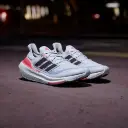 Giày Adidas Ultraboost Light - HQ6351 Cloud White / Core Black / Solar Red