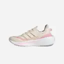 Giày Adidas Ultraboost Light - IE5839 Chalk White / Chalk White / Clear Pink