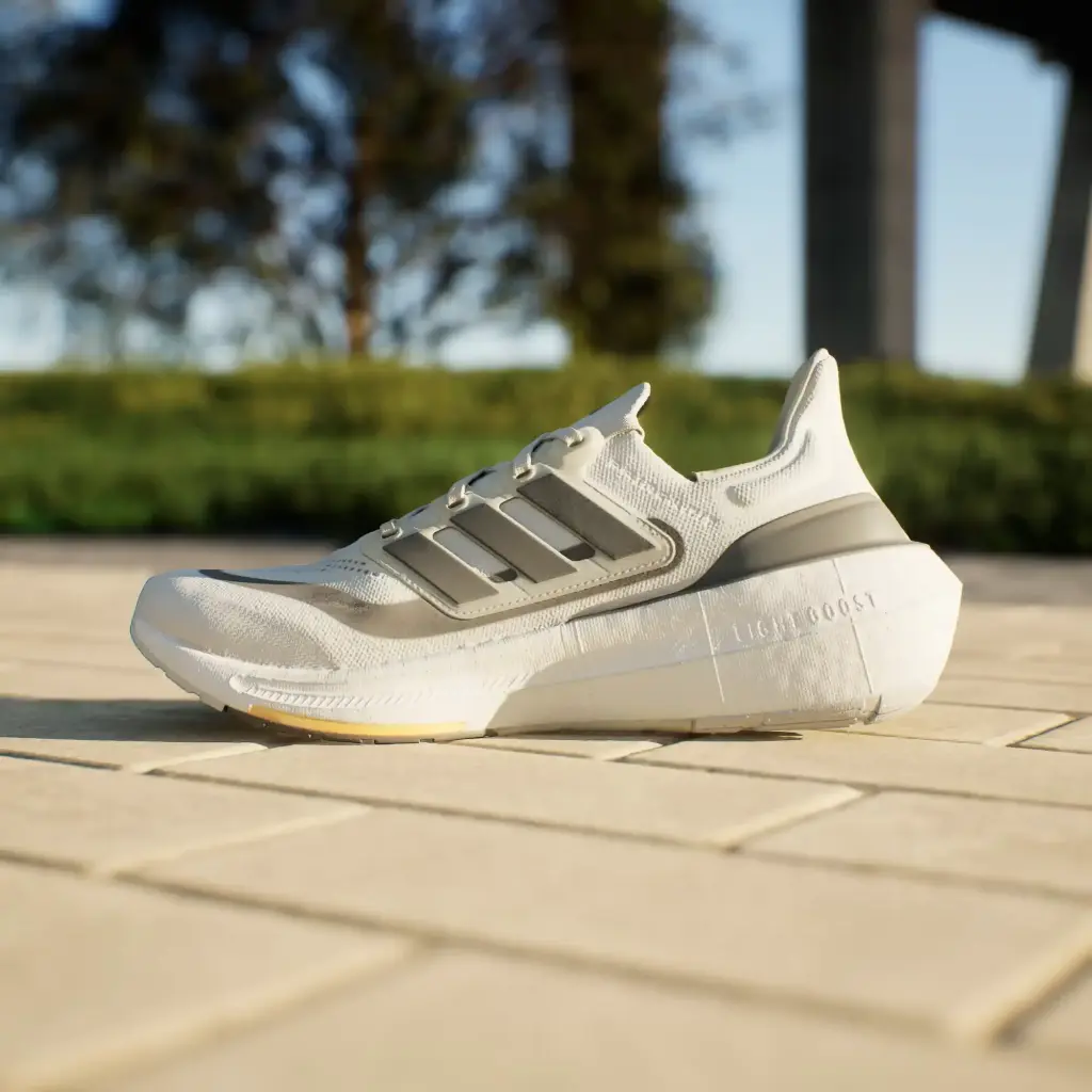 Giày Adidas Ultraboost Light - ID3281 Non Dyed / Iron Metallic / Ivory