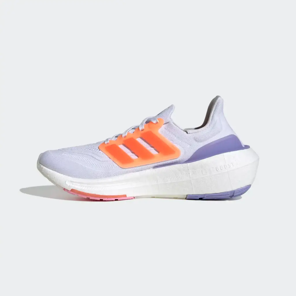 Giày Adidas Ultraboost Light - HQ6354 Cloud White / Solar Red / Beam Pink