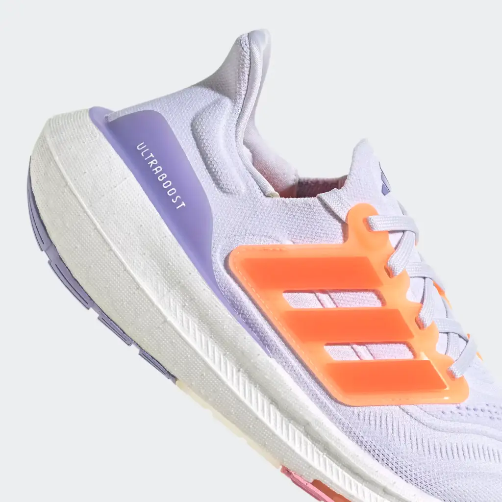 Giày Adidas Ultraboost Light - HQ6354 Cloud White / Solar Red / Beam Pink