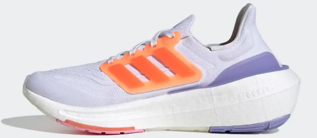 Giày Adidas Ultraboost Light - HQ6354 Cloud White / Solar Red / Beam Pink