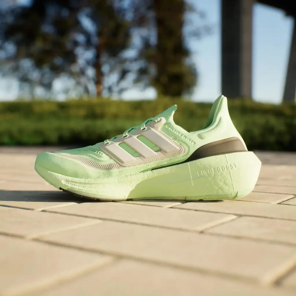 Giày Adidas Ultraboost Light - IE3333 Green Spark / Orbit Grey / Putty Grey