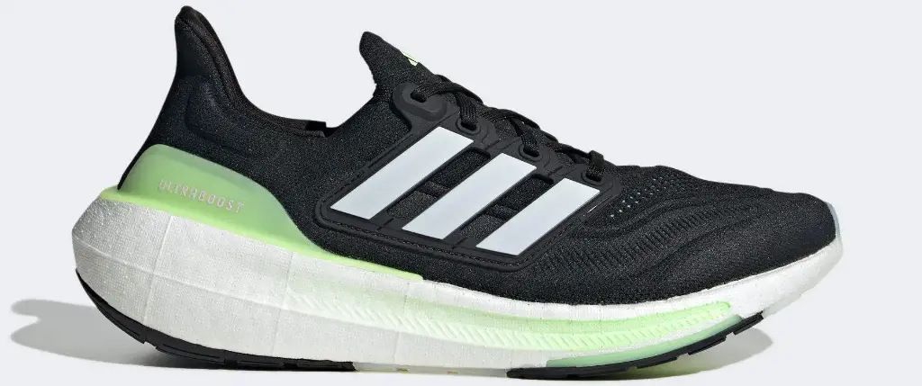 Giày Adidas Ultraboost Light - IF9656 Core Black / Green Spark