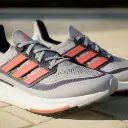 Giày Adidas Ultraboost Light - IE3332 Xám Bạc (Halo Silver / Solar Red / Dark Blue)