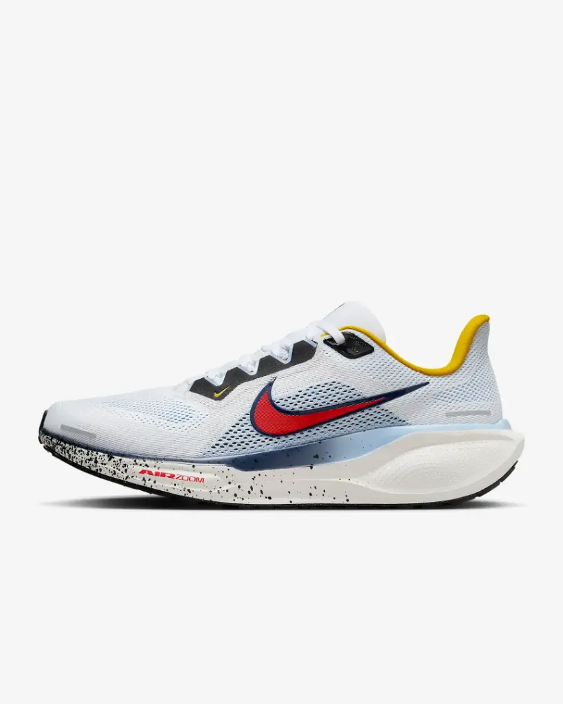 Giày Nike Pegasus 41 - HJ9068-100 White / Psychic Blue / Speed Yellow / Speed Red