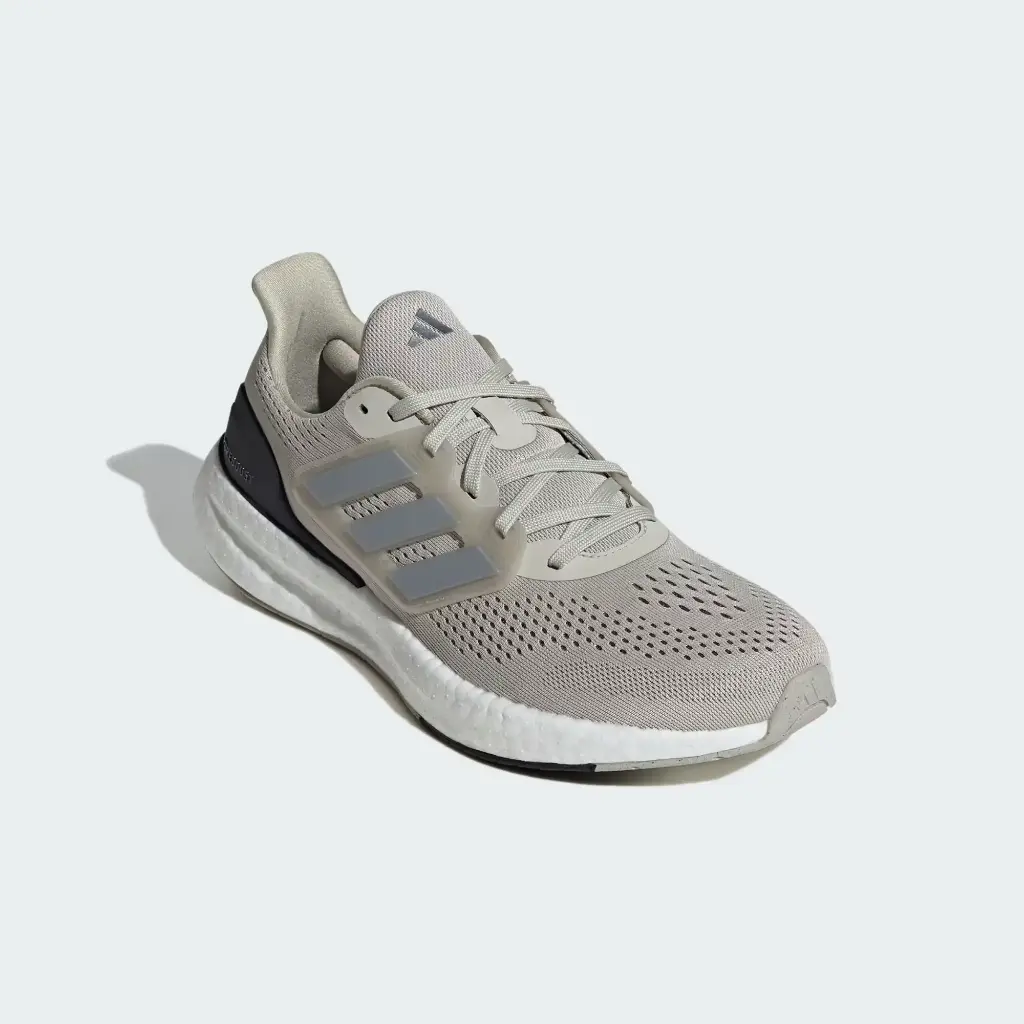 Giày Adidas Pureboost 23 - IF1547 Putty Grey / Silver Metallic / Core Black