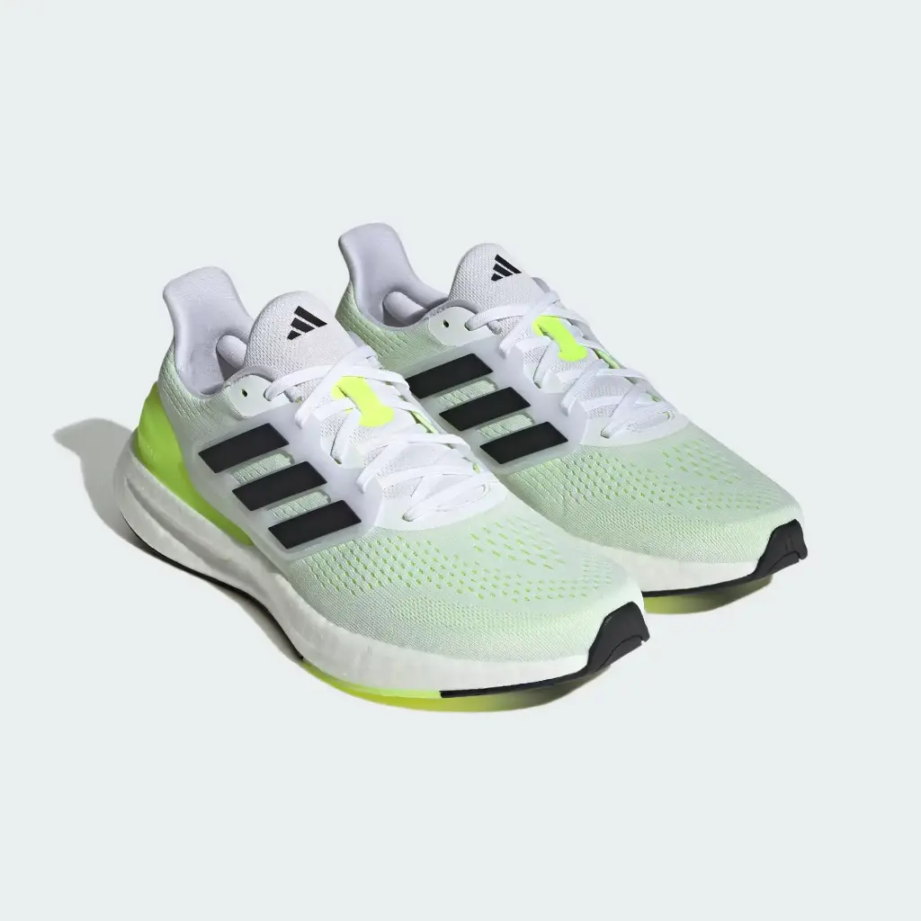 Adidas Pureboost 23 - IF2379 Cloud White / Core Black / Lucid Lemon