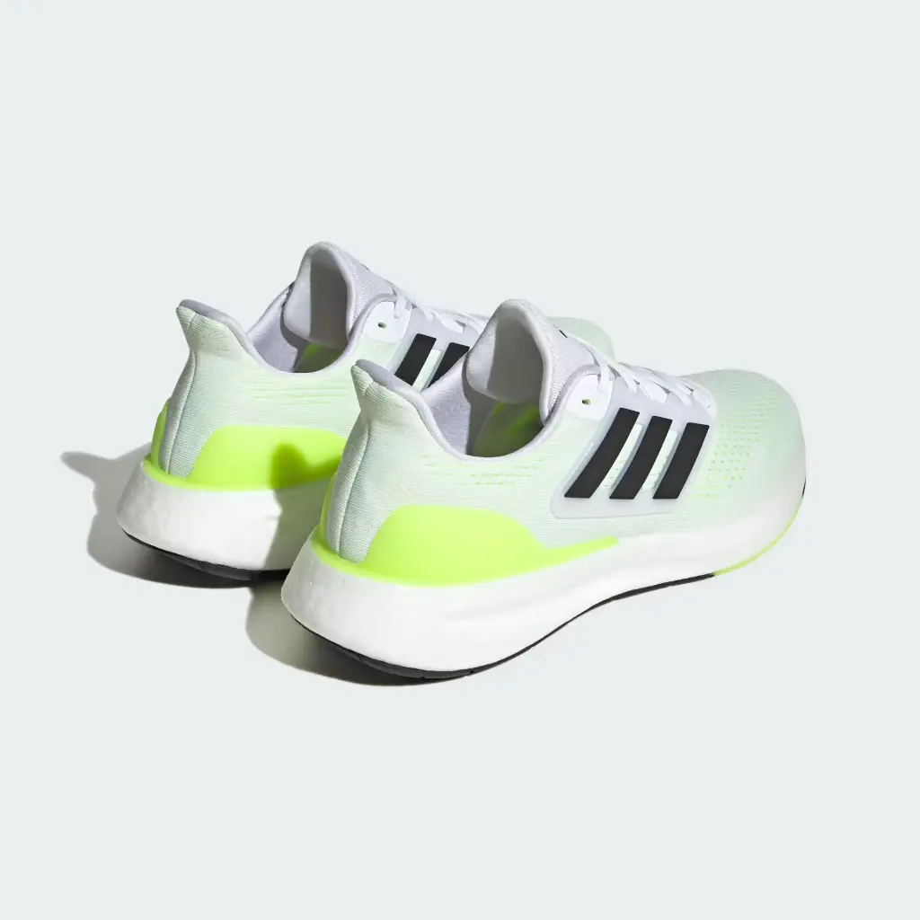 Adidas Pureboost 23 - IF2379 Cloud White / Core Black / Lucid Lemon