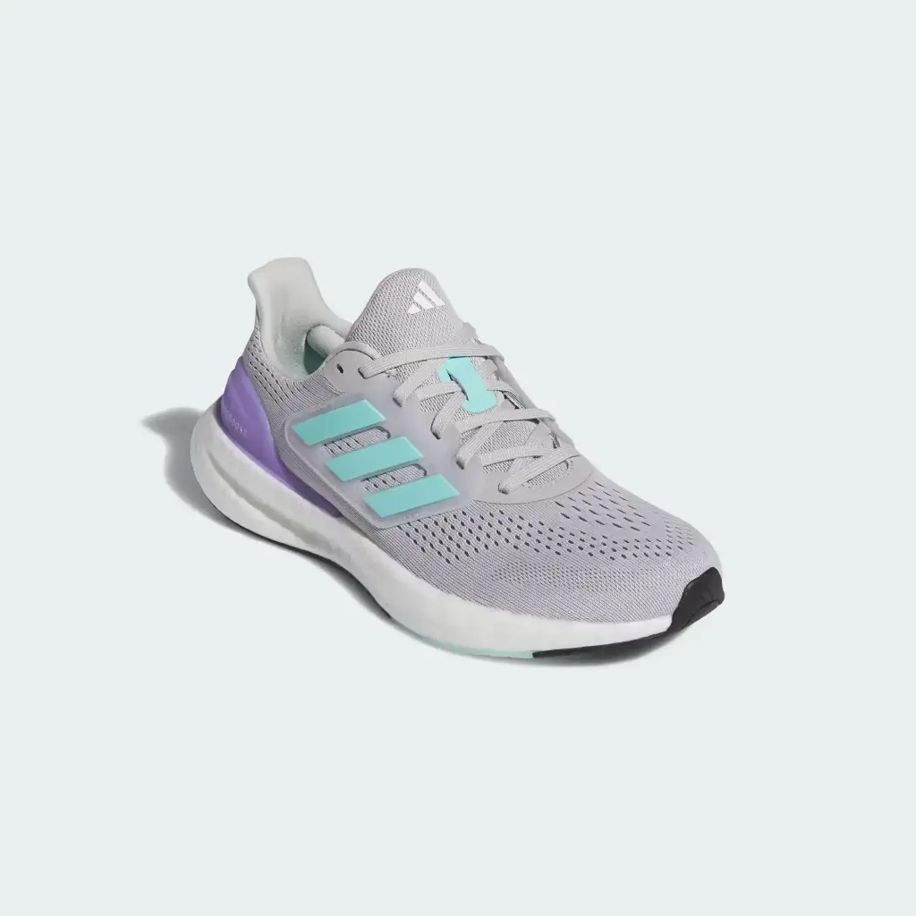 Giày Adidas Pureboost 23 - IF2390 Grey Two / Flash Aqua / Cloud White