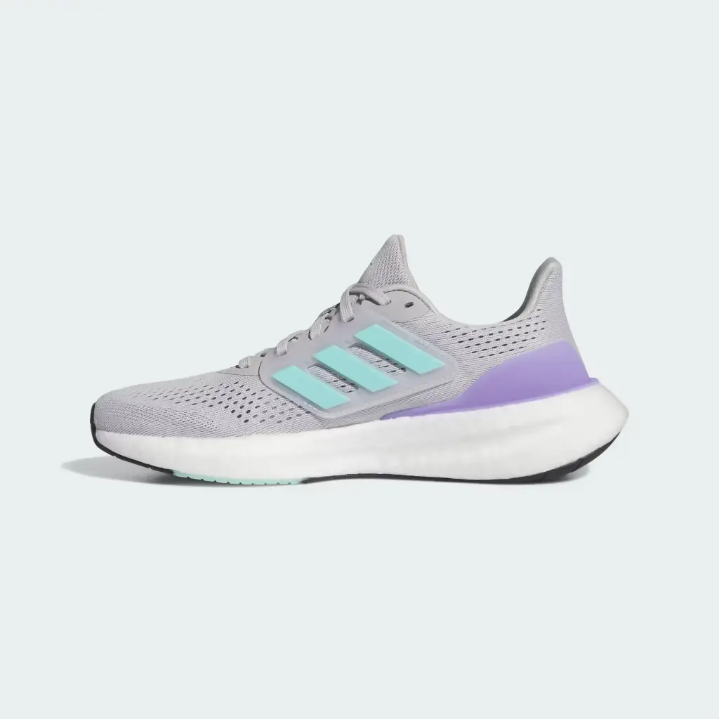 Giày Adidas Pureboost 23 - IF2390 Grey Two / Flash Aqua / Cloud White