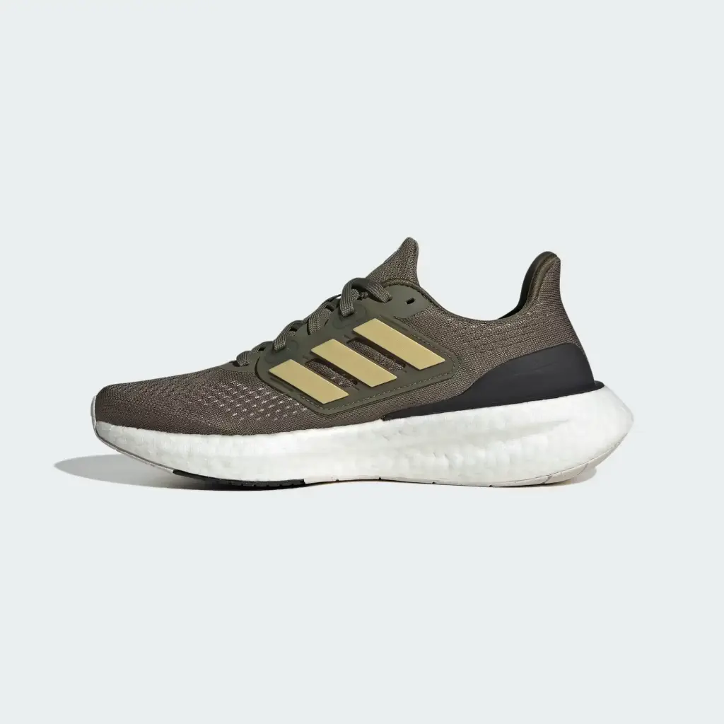 Giày Adidas Pureboost 23 - IF1537 Olive Strata / Gold Metallic / Putty Mauve