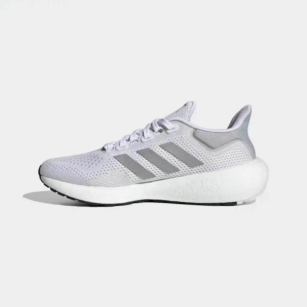 Giày Adidas Pureboost 22 - GW0906 Cloud White / Silver Metallic / Core Black