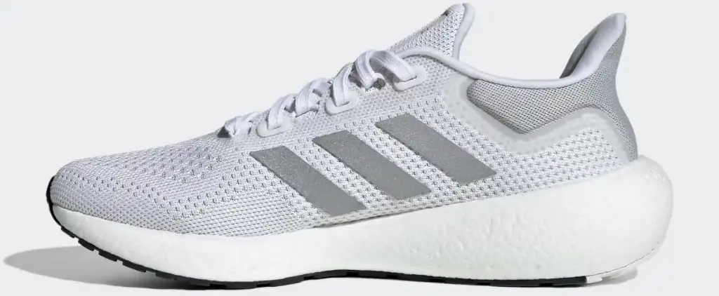 Giày Adidas Pureboost 22 - GW0906 Cloud White / Silver Metallic / Core Black