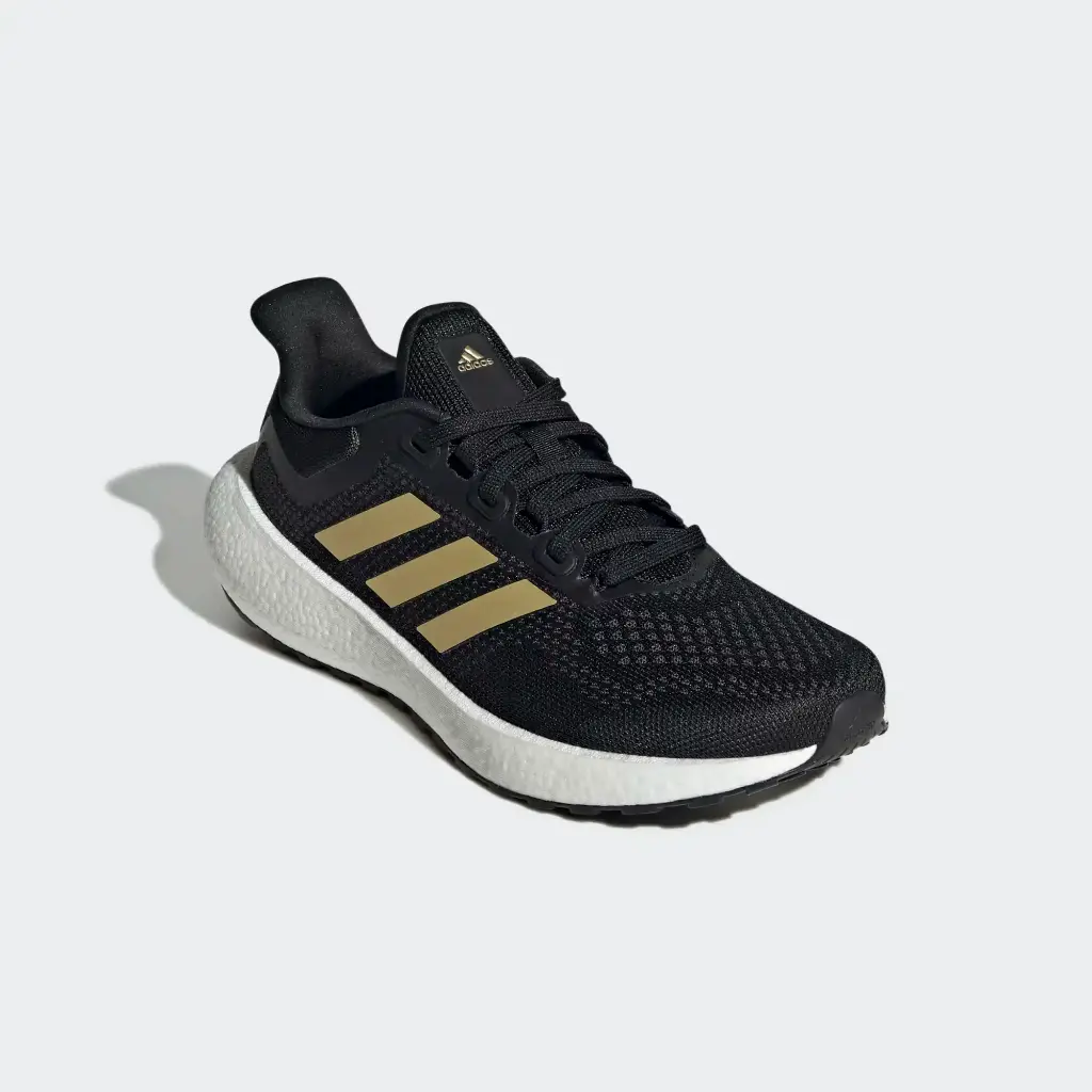 Giày Adidas Pureboost 22 - GW0907 Core Black / Gold Metallic / Carbon