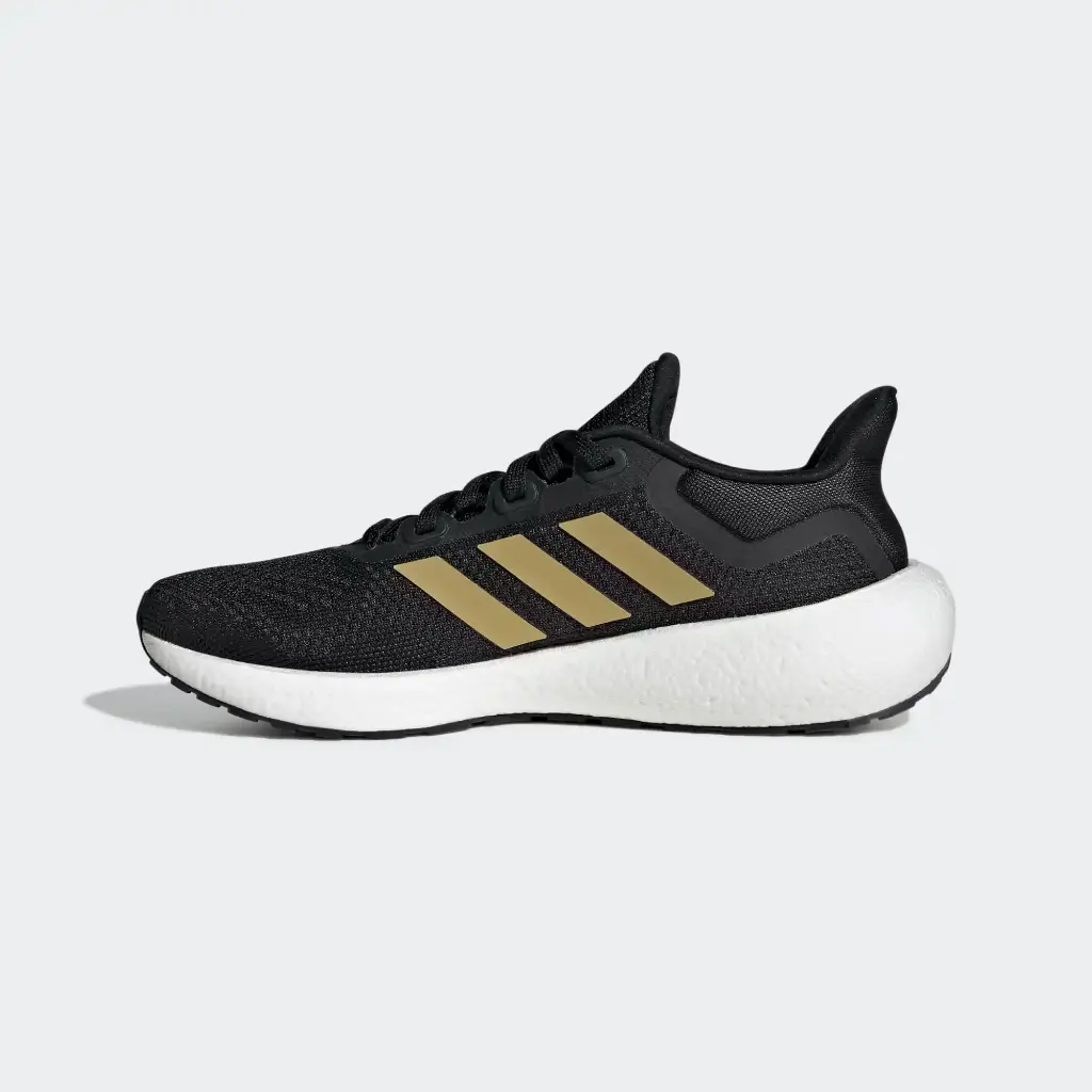 Giày Adidas Pureboost 22 - GW0907 Core Black / Gold Metallic / Carbon