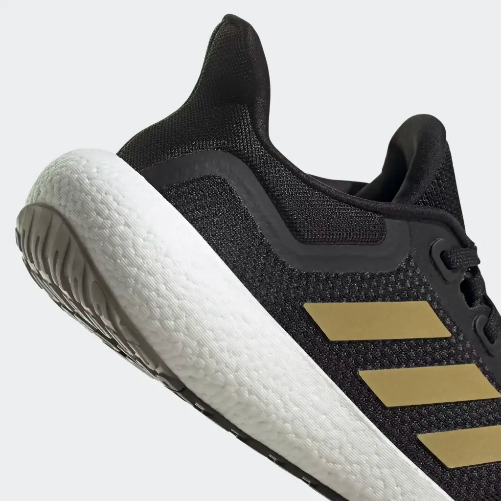 Giày Adidas Pureboost 22 - GW0907 Core Black / Gold Metallic / Carbon