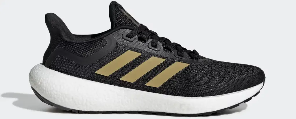 Giày Adidas Pureboost 22 - GW0907 Core Black / Gold Metallic / Carbon