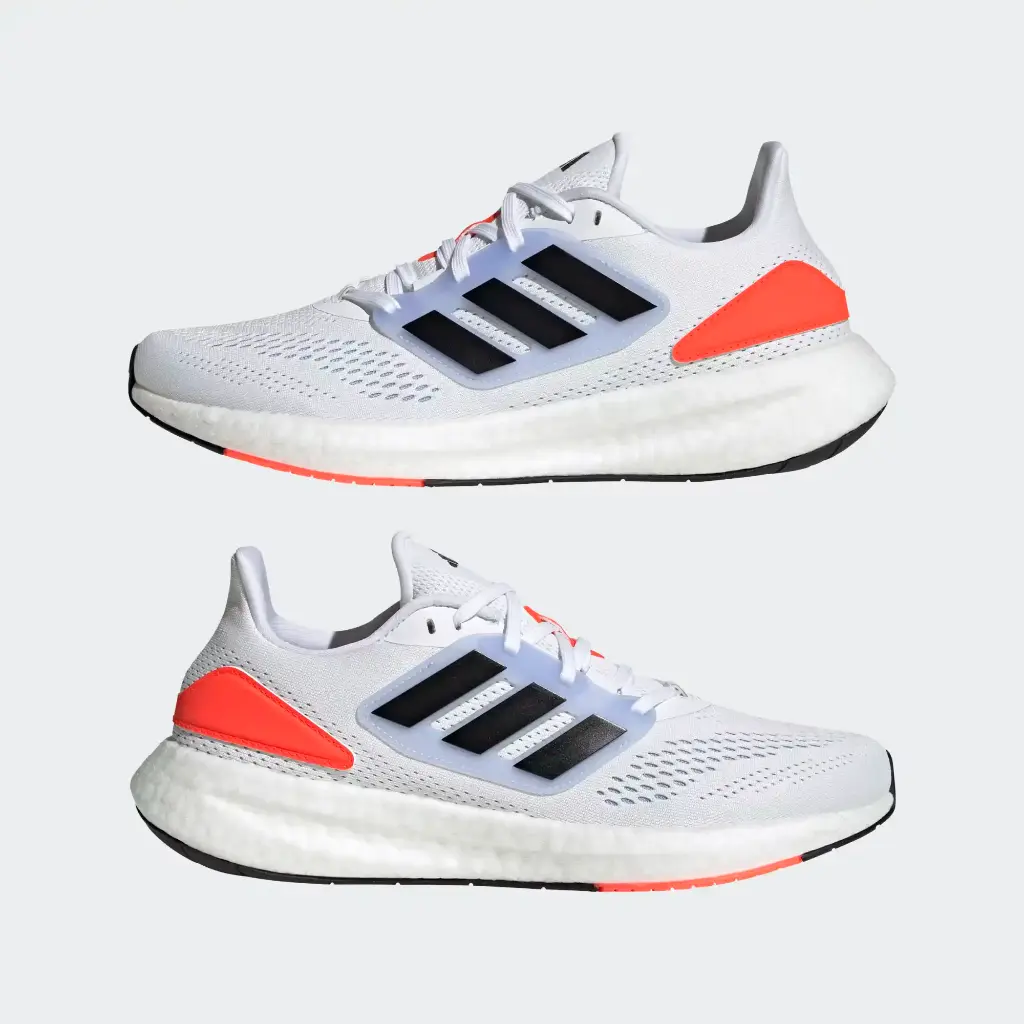 Giày Adidas Pureboost 22 - HQ8589 - Cloud White / Core Black / Blue Dawn