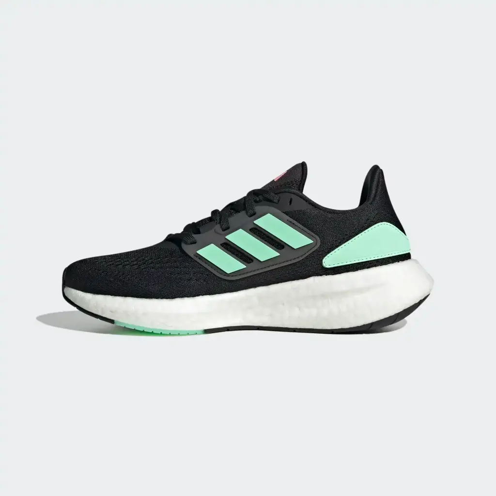 Giày Adidas Pureboost 22 - HQ8578 Core Black / Pulse Mint / Cloud White