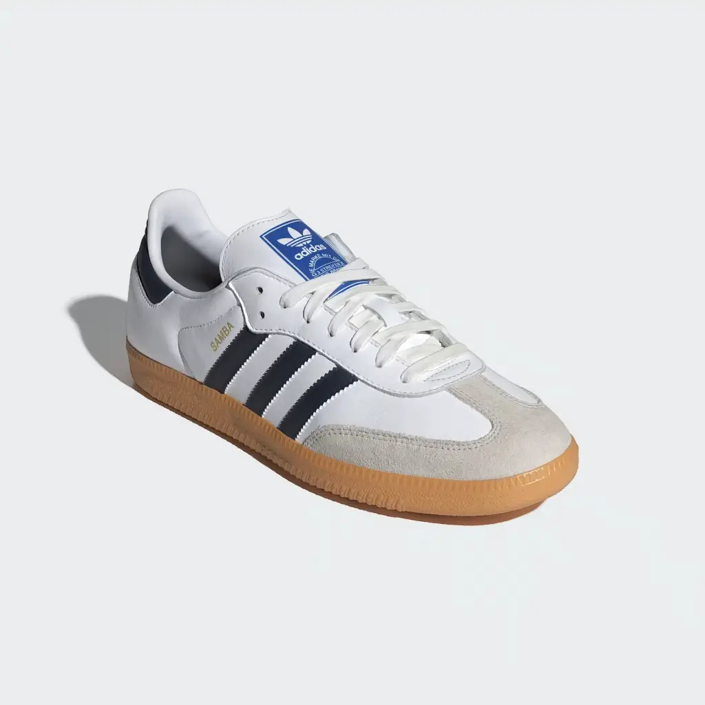 Giày Adidas Samba OG - IF3814 Cloud White / Night Indigo / Gum