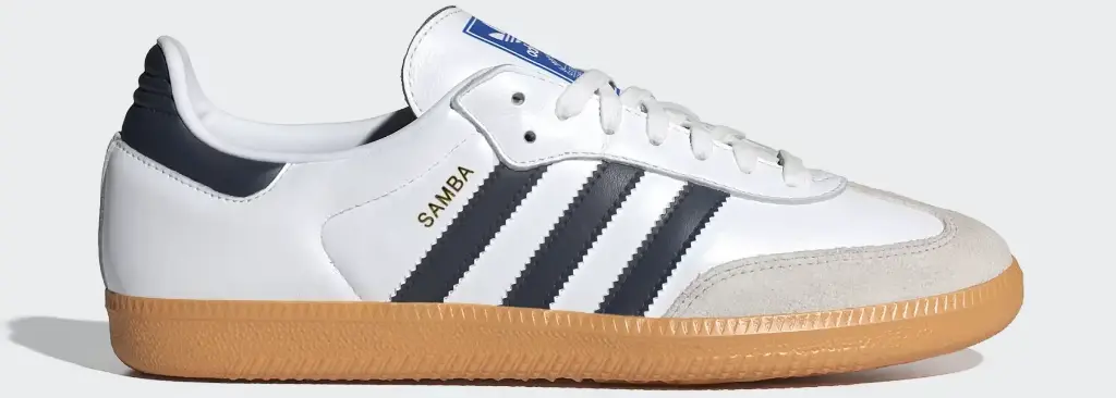 Giày Adidas Samba OG - IF3814 Cloud White / Night Indigo / Gum