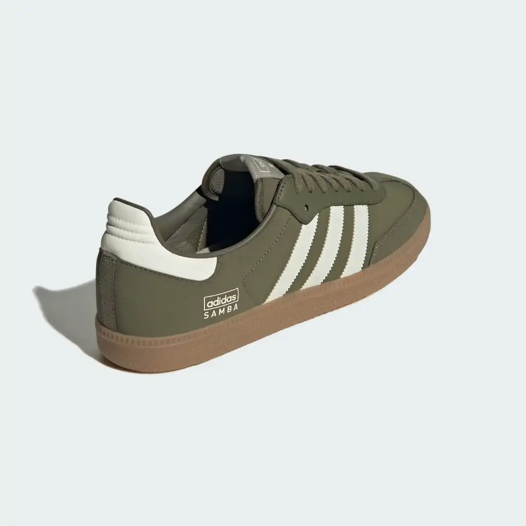 Giày Adidas Samba OG - IE3440 Focus Olive / Wonder White / Gum