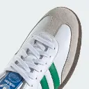 Giày Adidas Samba OG - IG1024 Cloud White / Green / Supplier Colour