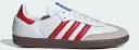 Giày Adidas Samba OG - IG1025 Cloud White / Better Scarlet / Supplier Colour