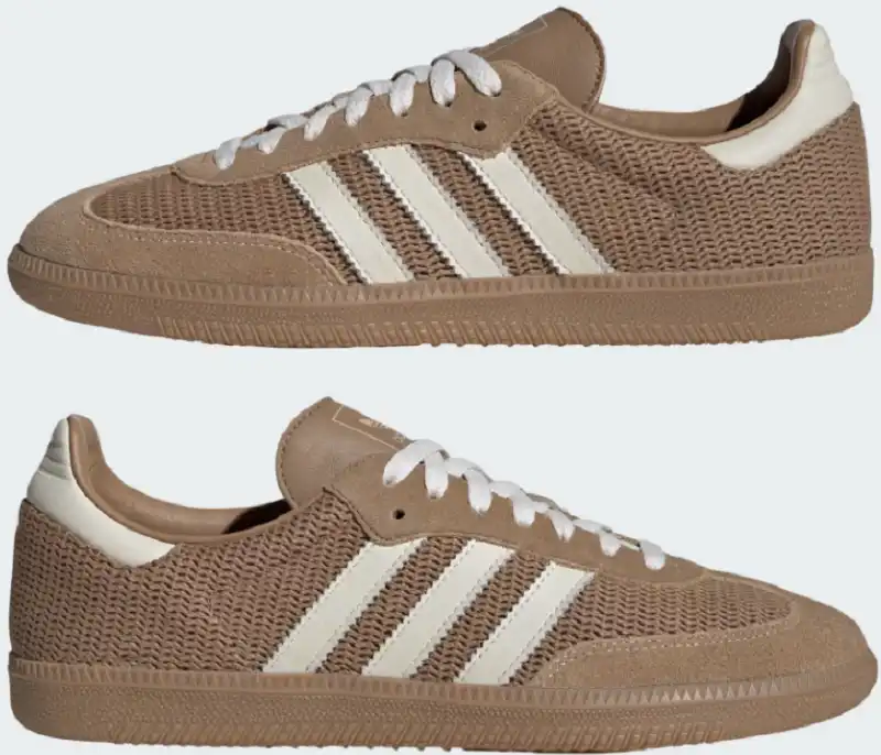 Giày Adidas Samba OG - IF3813 Cardboard / Chalk White / Brown Desert