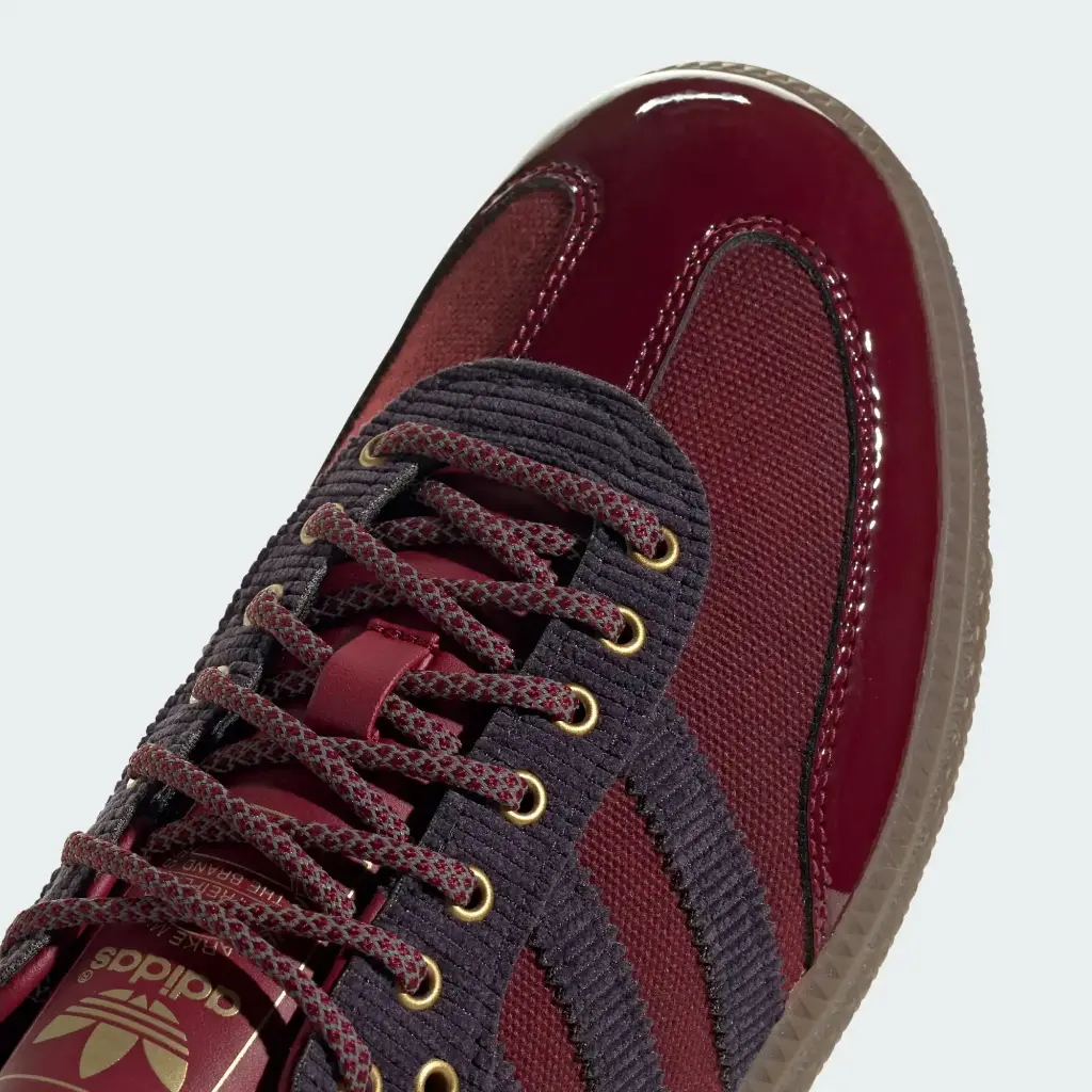 Giày Adidas Samba OG - IH5187 Collegiate Burgundy / Aurora Black / Matte Gold