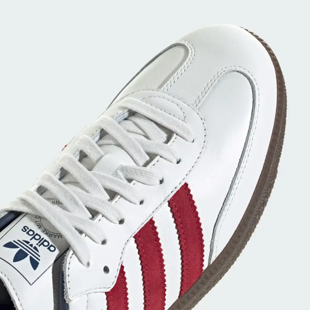 Giày Adidas Samba OG - IH4881 Core White / Team Victory Red / Night Indigo