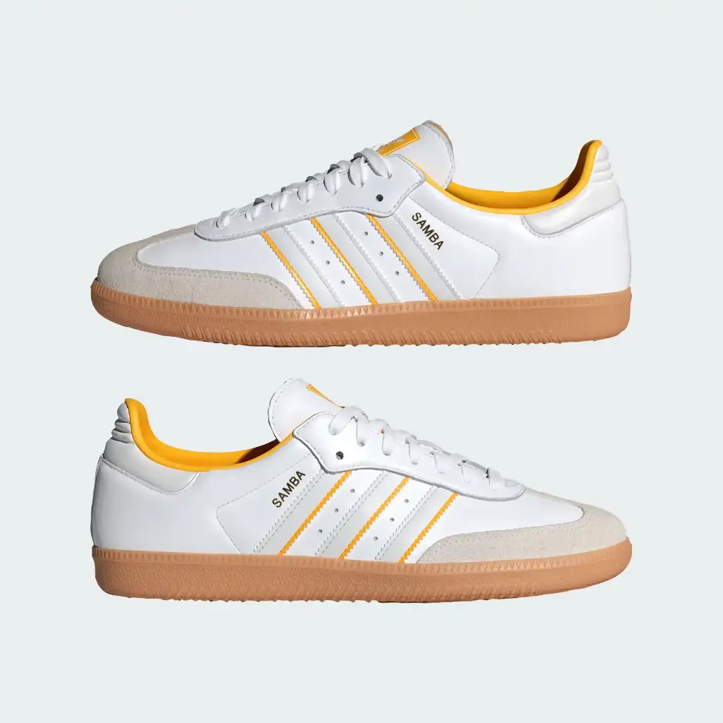 Giày Adidas Samba OG - ID1479 Cloud White / Crystal White / Crew Yellow